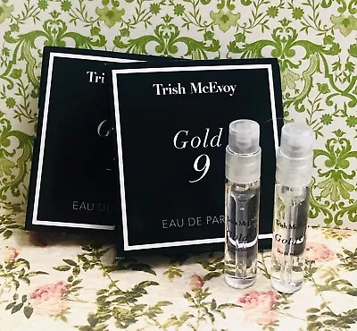 $9.99 • Buy 2 X Trish McEvoy Gold 9 Eau De Parfum EDP Size Spray Vial 0.07 Oz 2 Ml Each