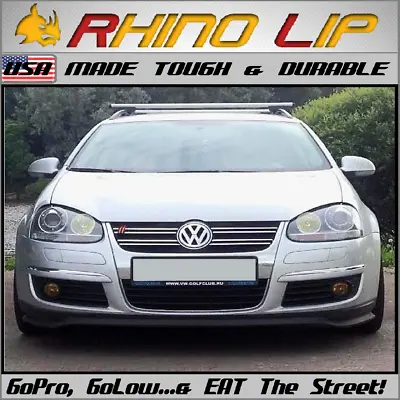 VW Bora R32 MK1 MK2 MK5 MK6 Cabriolet Iroc Spoiler Splitter Rubber Chin Lip Trim • $39