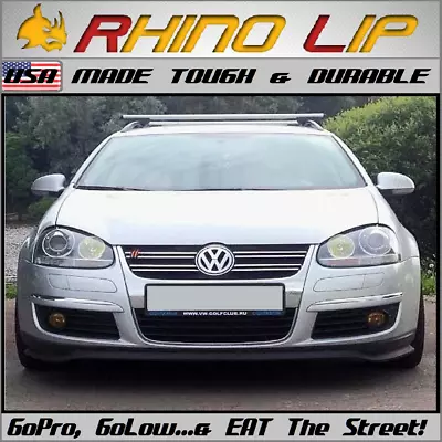 $39 • Buy VW Pointer Pointer Truck Fox Variant Wagon Spoiler Splitter Rubber Chin Lip Trim