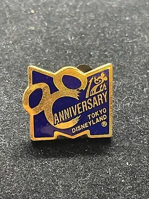 Disney Pin - TDR Mickey Icon - 12th Anniversary - Blue Cast Member TDL Tokyo 322 • $9.99