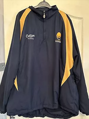 Vintage Cotton Traders Worcester Warriors Jacket Pull Over 3/4 Zip  Size XL • £12