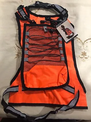 New With Tags~ Zack & Zoey~ Orange Reflective Safety Vest For Dogs~ Size Large • $39.99