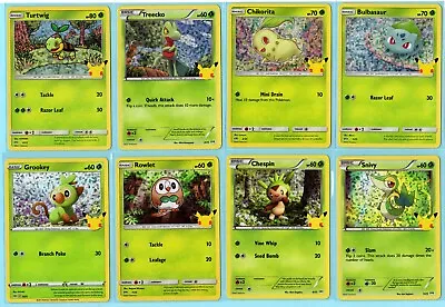 $4 • Buy McDonalds Pokemon 25th Anniversary - Holo Cards - Complete Your Set