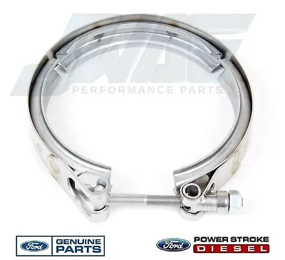 03-10 Ford 6.0 6.0L Powerstroke Turbo Diesel Exhaust Down Pipe Clamp 6C3Z5A231AA • $49.99