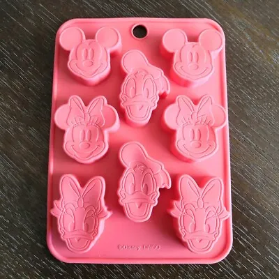 Walt Disney Mickey Minnie Mouse Donald Duck Silicone Chocolate Candy Mold Japan • $13.74