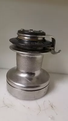 $379 • Buy Lewmar 34 Self Tailing Single Speed Winch Vintage
