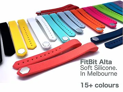Silicone Band For FitBit Alta - Replacement For Fit Bit Pedometer - Melbourne! • $3.99