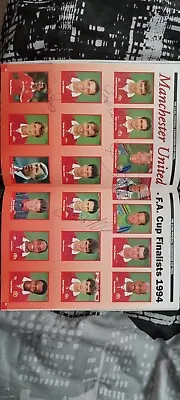 Signed 1994 FA Cup Final Programme • £29.95