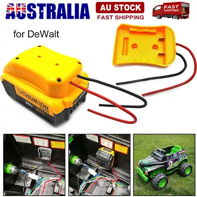 Power Connector DIY Battery Adapter Holder Dock For DeWalt 18V/20V Max Battery • $16.75