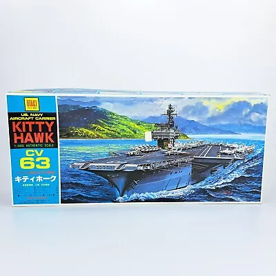 OTAKI 1:800 USS Kitty Hawk Aircraft Carrier CV 63 Motorized Model Kit OT1-62 • $49.95