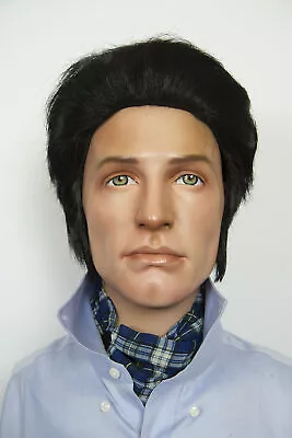 Elvis Short Straight Brunette Costume Men Wig  • $49.99