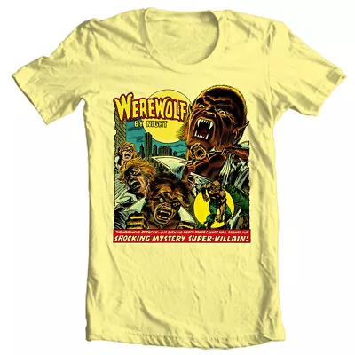 Werewolf By Night 70's T-Shirt - Retro Marvel Vintage Comics Graphic Tee • $24.99