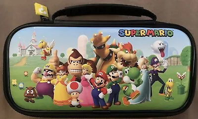 Nintendo Switch Game Traveller Super Mario Characters Deluxe Travel Case • $24