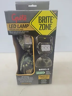 Grote BZ511-5 Mossy Oak Camo Rechargeable Magnetic Work Light NEW IN BOX • $79.69