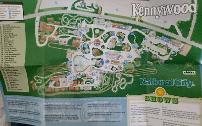 $11 • Buy 2005 Kennywood Amusement Theme Park Brochure Pocket Map