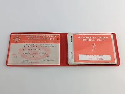 £9.99 • Buy Manchester United 1992/1993 Member Season Ticket Booklet