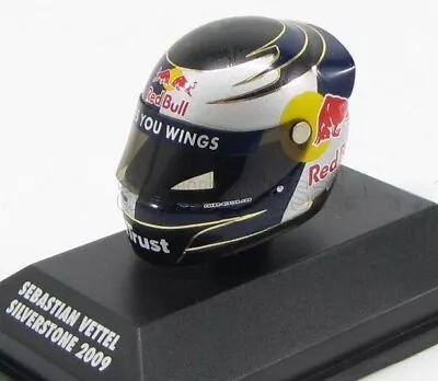 1/8 Minichamps Arai Helmet F1 Rb5 Red Bull #15 British Silverston Gp 2009 Vettel • $99