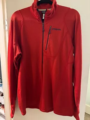 Patagonia R1 Fleece Pullover - Mens Large - Red • $20.50