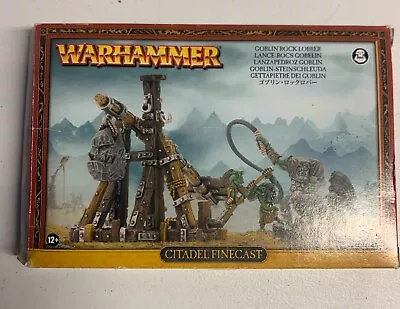 Goblin Rock Lobber Warhammer Fantasy Old World NOS Orc And Goblin (finecast) • $41