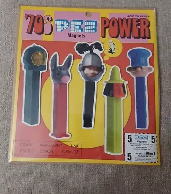 70s Pez Power Set Of 5 Magnets • $9.99