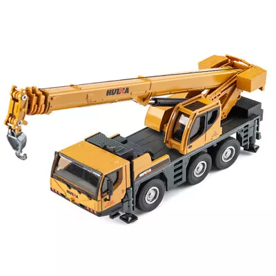 1:50 Crane Truck Construction Vehicle Model Diecast Metal Engineering Toy Gift • $33.11