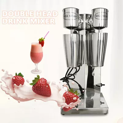 360W Commercial Milkshake Machines Milk Drink Mixer Maker Smoothie Malt Blender • $74.10