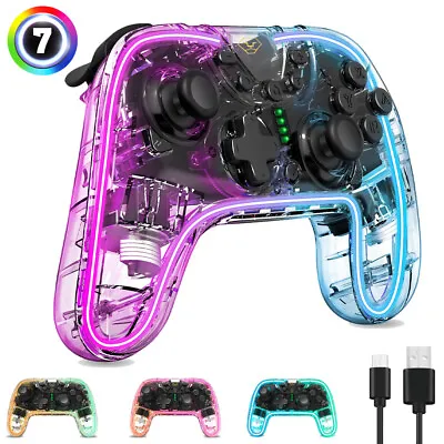 Wireless Pro Controller For Nintendo Switch/Lite/OLED PC Windows IOS Android Mac • $30.99