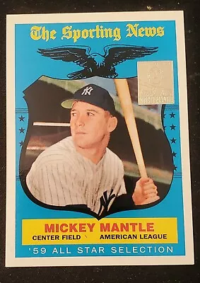 Mickey Mantle 1996 Topps # 564 The Sporting News 59 Mantle New York Baseball • $4.99