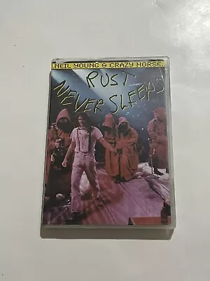 Neil Young & Crazy Horse Rust Never Sleeps DVD W Booklet Music Performance Live • $5.34