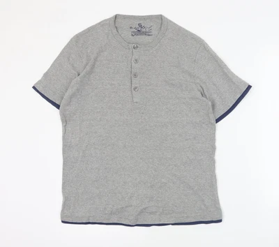 £4 • Buy Urban Spirit Mens Grey Cotton T-Shirt Size S Round Neck