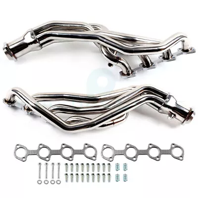 FOR 96-04 Ford MUSTANG GT 4.6L V8 STAINLESS LONG TUBE MANIFOLD HEADER EXHAUST • $167.99