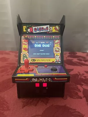 My Arcade Dig Dug Mini Arcade Table Top Game - Tested & Working! • $16.49