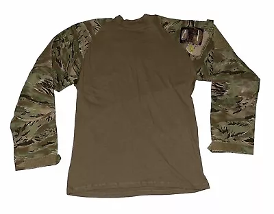 Tru-Spec Combat Shirt Base Layer Mens L Large Brown Ocp Camo Cordura Multicam • $29.94