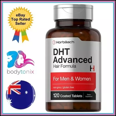 DHT BLOCKER ADVANCED HAIR FORMULA Supplement Men & Women Hair Growth 120 Tablets • $69.95