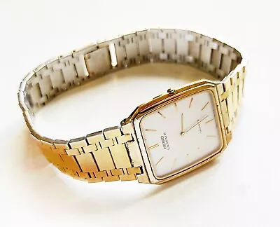 Vintage Seiko Lassale 6730-0460 - Gold Plated Quartz Watch - 1980's • $420