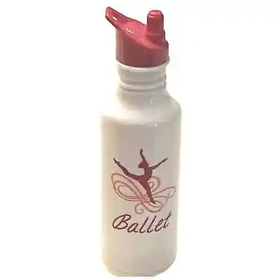 NEW American Girl ISABELLE Dance Barre WATER BOTTLE Accessory Pink White NWT • $25.69