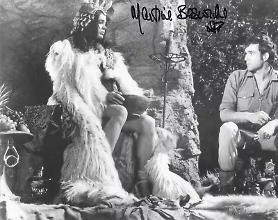 Martine Beswick In ONE MILLION YEARS BC As Nupondi. In Person Signed 10 X8  #099 • £10