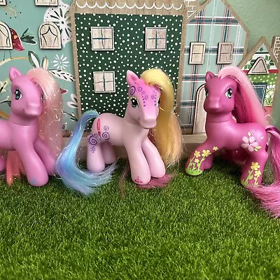 🌈 G3 Lot (3) My Little Pony MLP Vintage Toola Roola Cheerilee Pinkie Pie • $8.95