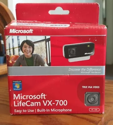 Microsoft LifeCam Web Cam VX-700 Built In Microphone • $4.99