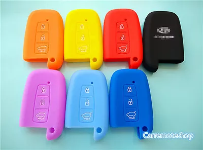 Hyundai 3 Button Silicone Key Cover To Suit I20i30i40ix35 Sonata • $5