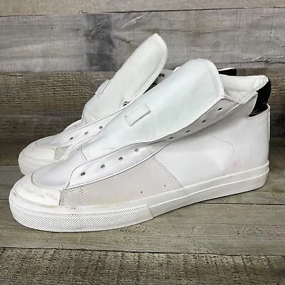 $10.36 • Buy Zara High Top Sneakers White Mens Size 44 Shoes US 10.5