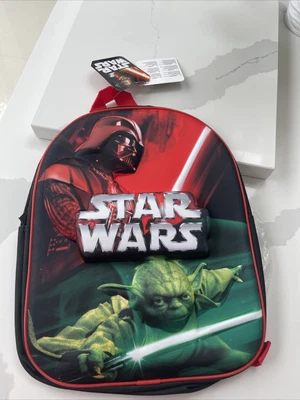 £5 • Buy Star Wars 3d Darth Vader Yoda Fighting Lighsabre Jedi  Sport Backpack School Bag
