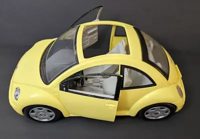 Barbie VW Volkswagen Beetle Bug Yellow Car / Mattel / 2000 Vintage • $21.99