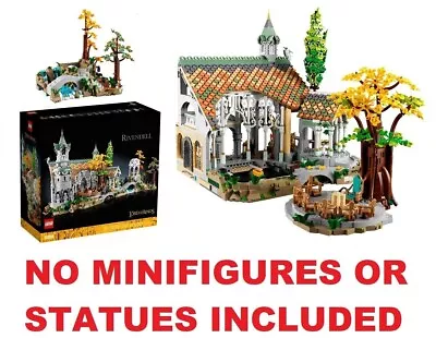 LEGO 10316 The Lord Of The Rings Rivendell Set| NO MINIFIGURES/STATUES/BOX/ACCER • $349