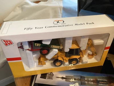 £80 • Buy Joal Diecast Model JCB 50 Year Commemorative Model Pack In Presentation Sleeve