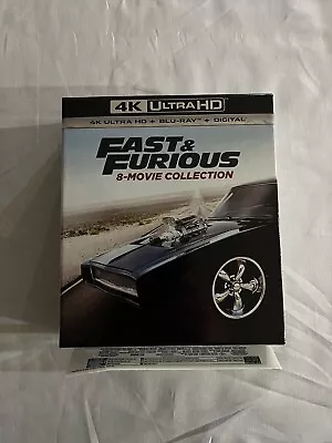 Fast & Furious: 8-Movie Collection (Ultra HD) With Slipcover • $31.48