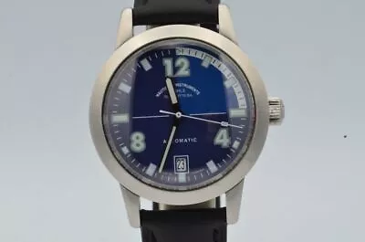 MÜHLE Nautical Instruments Automatic Men's Watch M1-26-40 Steel Top Zustand • £1208.92