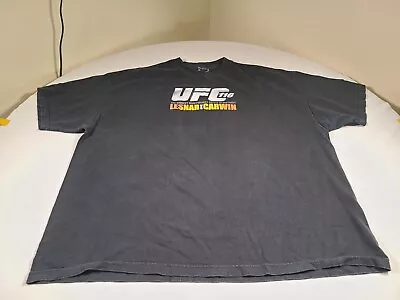 UFC Shirt Mens XXXL Black LESNAR Vs CARWIN Ultimate Fighting Championship 116 • $28.77