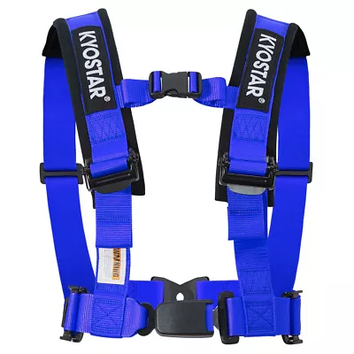 4 Point 2  Adjustable Racing Harness Safety Buckle Seat Belt For ATV UTV Go-Kart • $48.62