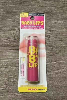 Maybelline New York Baby Lips Lip Balm  #25 Pink Punch  • $5.99